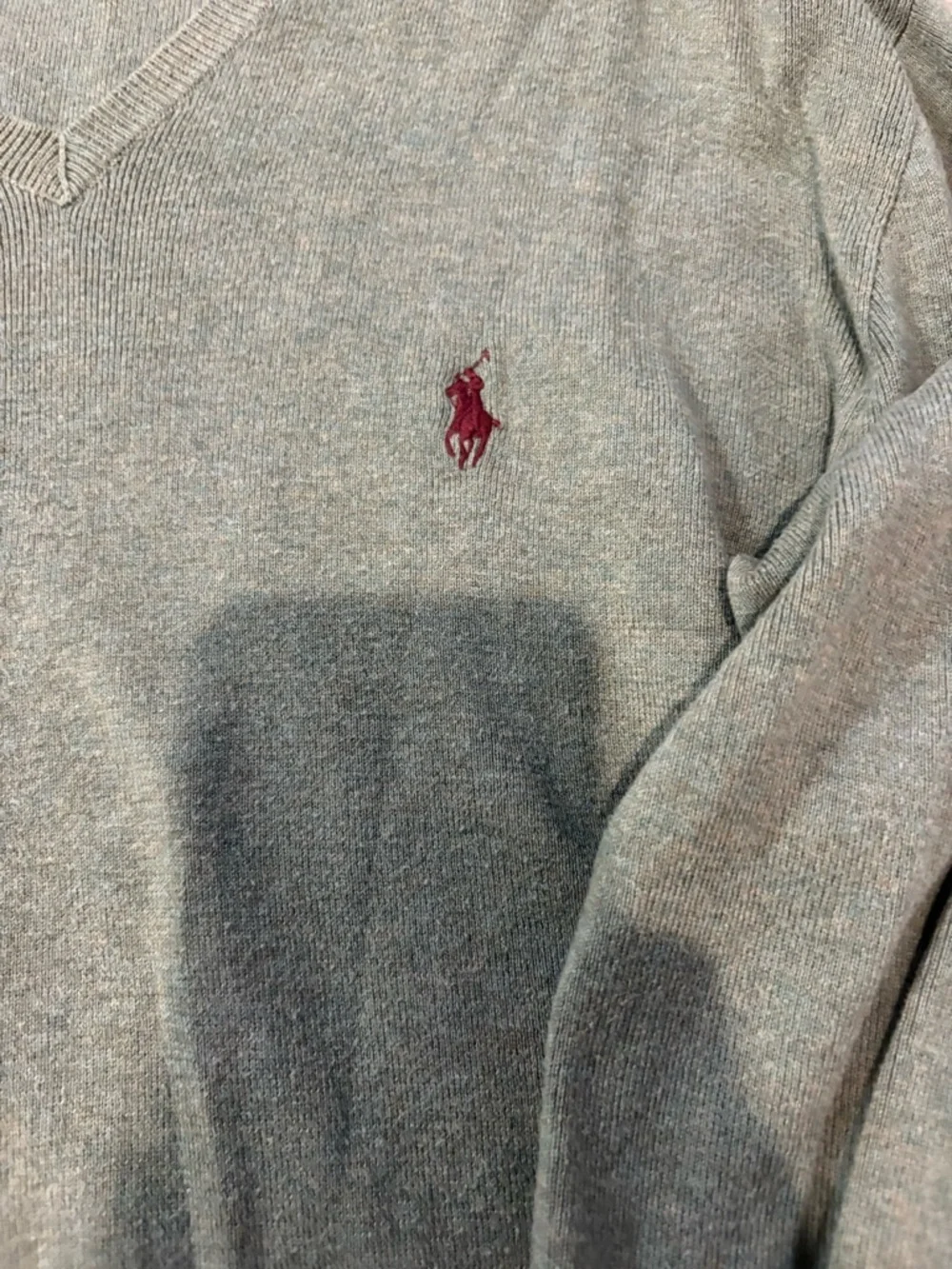 Polo Ralph Lauren Olive V-Neck Cotton Sweater size m - Picture 2 of 5